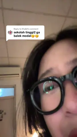 Replying to @Khalid perbaikin dulu ya pola pikirnya baru komen gini🤭