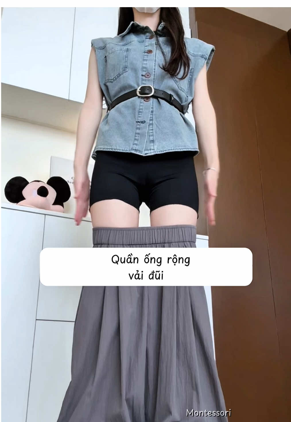 Quần đũi ống suông rộng nữ #xuhuongtiktok #thoitrangnu #quanongrong #quanongsuong #quandui 
