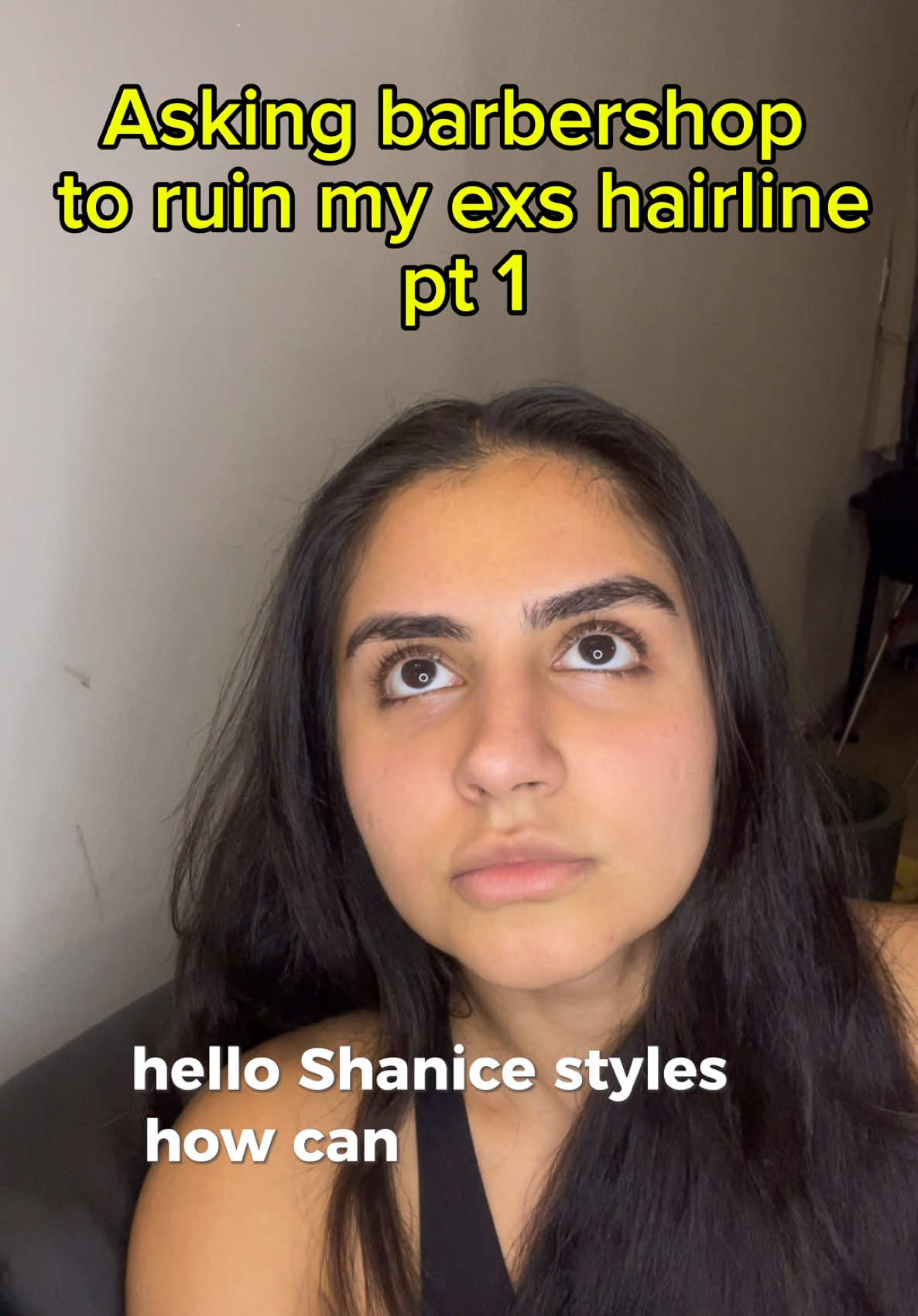 Part 2 I started hitting on her and she cussed my ass out 😭😭 #prankcalls #prankvideos #barbershop #prankcallchallenge 