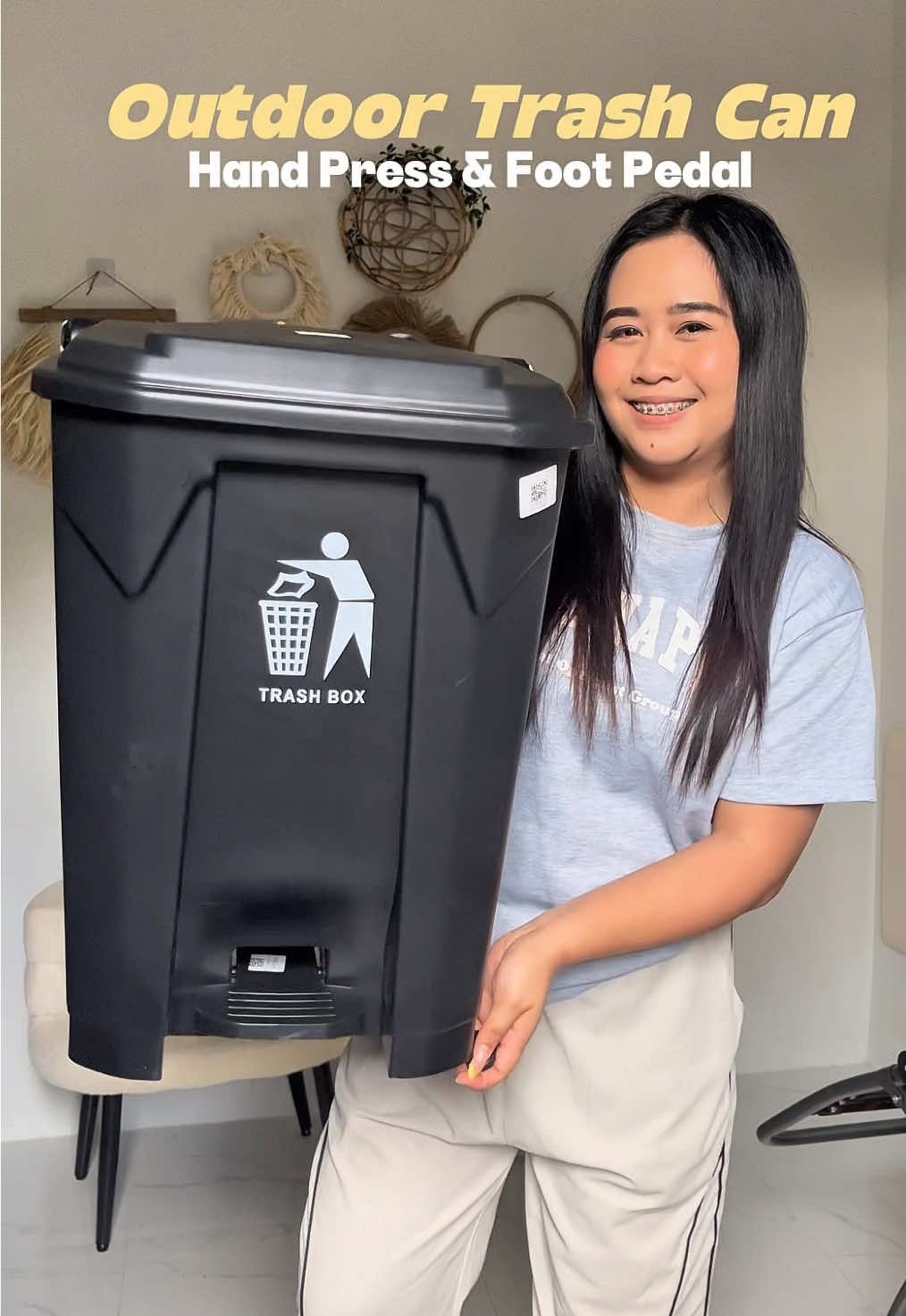 Ang mura lang pala ng trash can na ‘to! 😍 Ito yung literal na pangbardagulan kasi makapal at matibay! #trashcan #outdoortrashcan #largetrashcan #trashcanforkitchen #trashcanlargecapacity 
