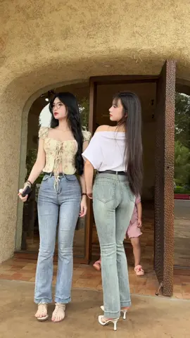 Khi con gái mặc quần jean 