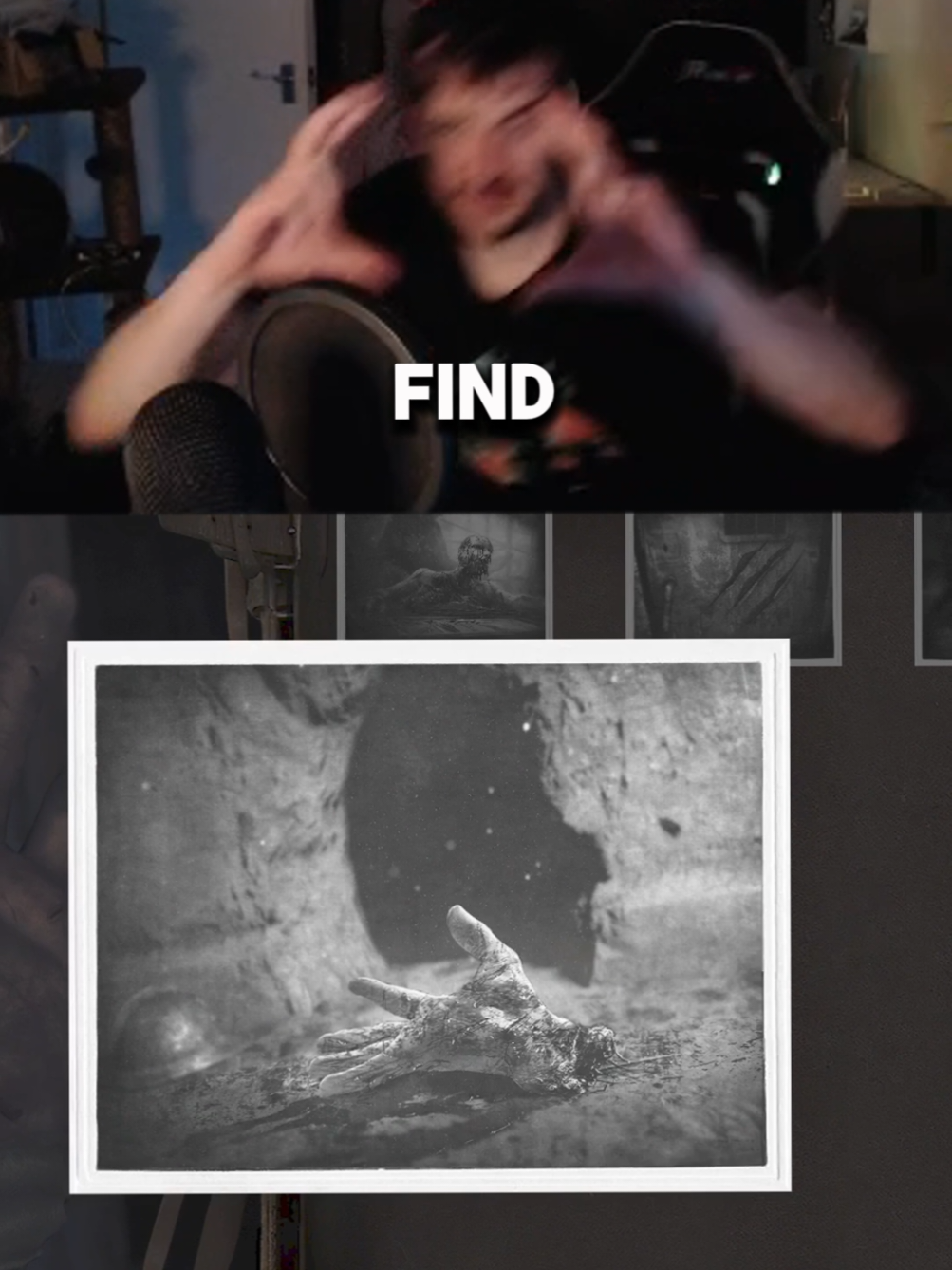 Like there's a monster hunting you all, wyd?😂 #amnesia #amnesiathebunker #funnygaming #gamingmemes #GamingOnTikTok #gametok #gaming 