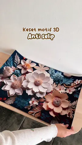 Keset motif 3d menyerap air anti selip✨ #fyp #fypシ #kesetantislip #kesetmotif3d #keset3d #kesetmotiftimbul #kesetkamarmandi #kesetkamar #kesetmotifbunga 