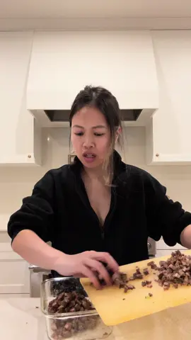 Ignore the ratchet wok. post-gym fried rice always hit so hard #foryou #fyp #cooking #recipes #MomsofTikTok #friedrice #galbi 
