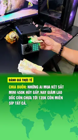 Két sắt mini giảm mạnh rẻ quá luôn. #ketsatmini #ketsatgiare 