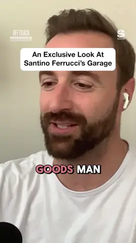 Santino Ferrucci called into the Off Track podcast to show our host James Hinchcliffe his garage. Tune in every Tuesday & Thursday! (via Off Track Podcast on SiriusXM) #racing #indycar #santinoferrucci