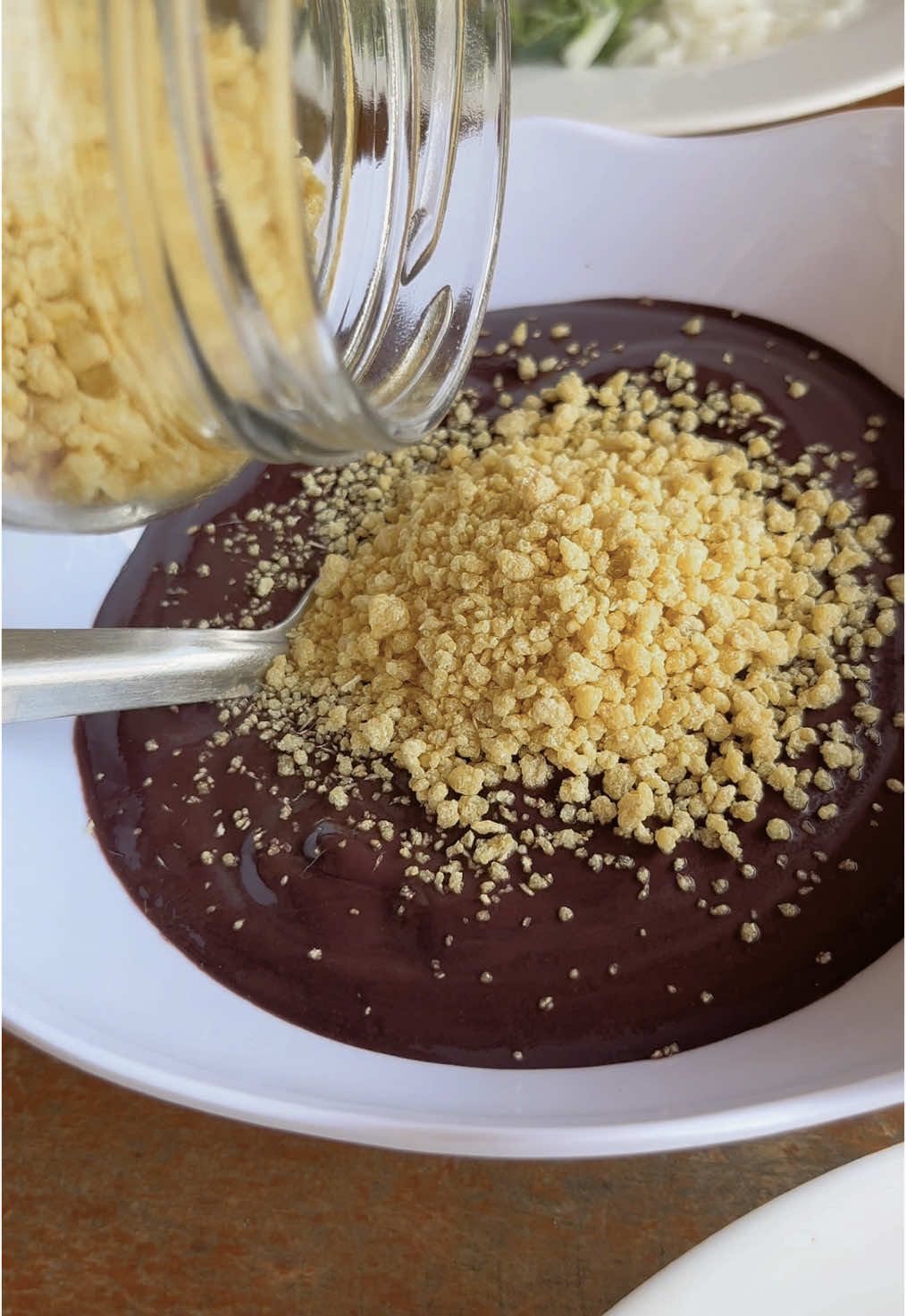 Eu amo açaí ❤️ #açai #euamoaçaí #iloveaçaí #bomdia #paraense #paraensesdotiktok #mulheresparaenses #soudopara #nortista #soudonorte #nãovenhafortequesoudonorte #amoopara #amazonia 