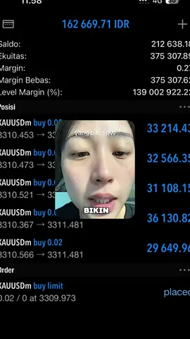 Pemula bang🙏 #forex #fyp #xybca #trading 