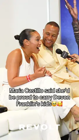 Their love is too sweet🥹 #essencefest #devonfranklin #mariacastillo #blacklove 