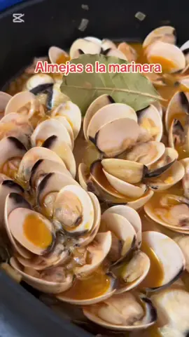 Almejas a la marinera #parati #almejas #cocina #comida #recetasfaciles #marisco #recetas 