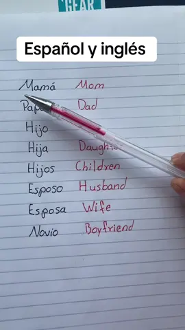 Aprende estas frases en español y inglés 
