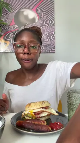 Everytime a have a Jas special (triple decker, 3 beverages & side fruit) an angel gains its wings 🥰✨ #breakfastideas