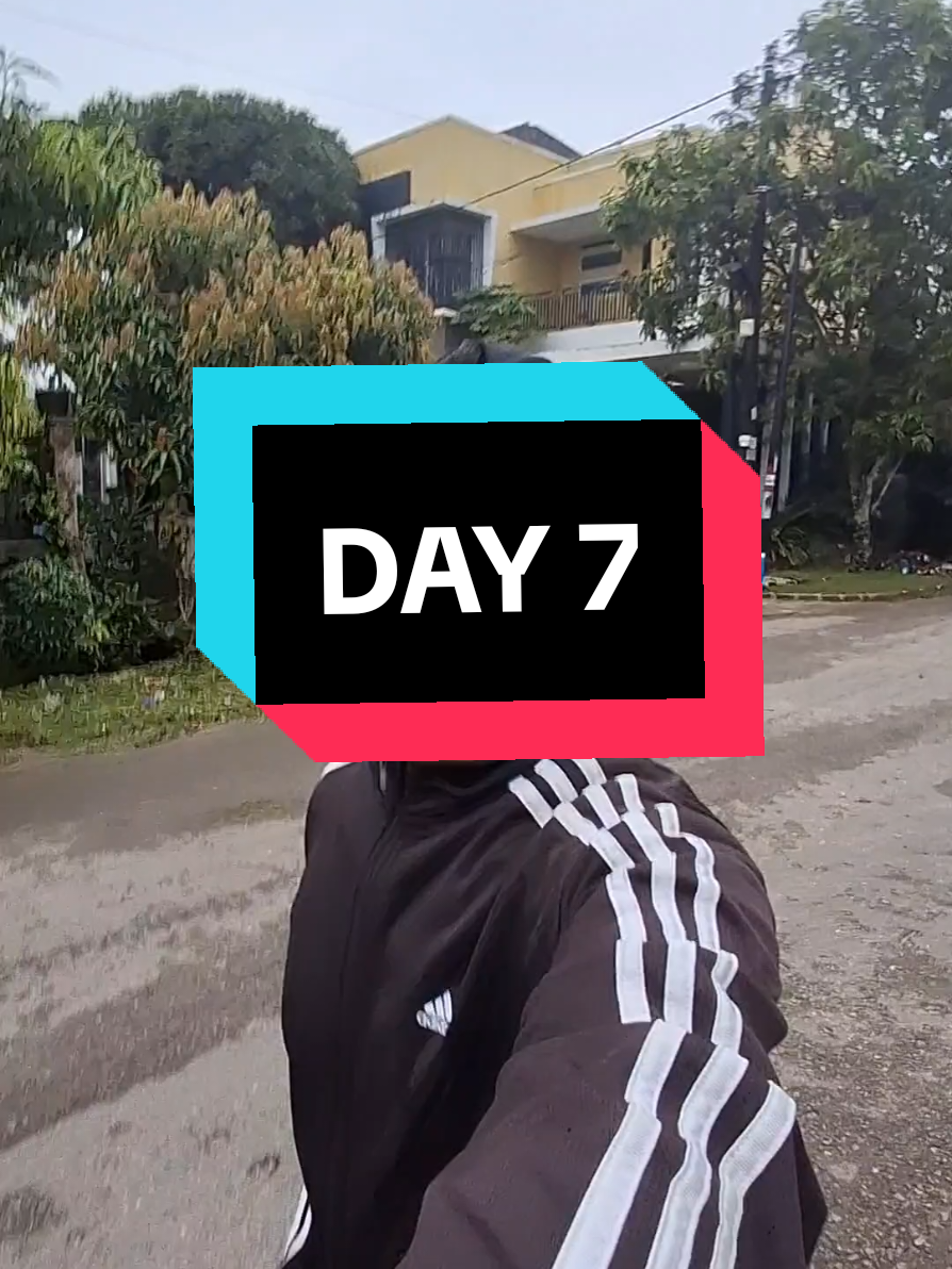 Day 7 : lari pagi selama 30 hari. markigas (mari kita gas) 💣 #fyp #30harilaripagi #run #laripagi #olahraga #pelarikonten 
