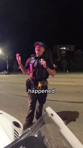 explaining plates to a cop