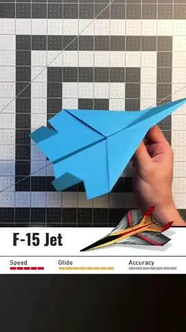 EASY F-15 Paper Airplane! how to Make an Amazing Paper Jet #papercraft #paper #airplane #DIY 