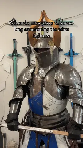 Huuurrry uuup! I WANNA TUSSLE! #fantasy #dndtok #larp #armor #medieval 