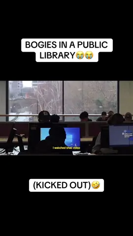 bogies in a public library😭 (dropouts YouTube channel) #fyp #rampz #snoweyjoe #dropouts #library #public #embarrassing #humillacion #bogies #loud #shout #kickedout #security #funnytiktok 