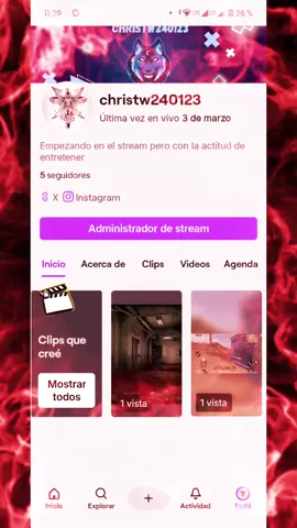 estaré haciéndo stream en twitch por favor les pido que me apoyen #twitch #streamer #streaming 