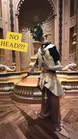So no head? Me when I cut off my head and legs to become Garmentmaker since Aglaea asked kindly... 🫣  #hsr #HonkaiStarRail #honkaistarrailcosplay #starrail #starrailcosplay #aglaea #aglaeacosplay #garmentmaker #animeexpo2025 #ax2025 #amphoreus #headlesscostume #headless #headlesswoman #headlessfits #阿格莱雅 #阿格莱雅cos #アグライア #cosplay #アグライア
