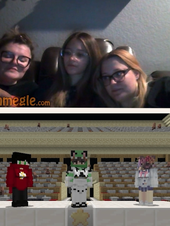 FULL VIDEO OUT NOT | Omegle's Got Talent IN Minecraft #flashz