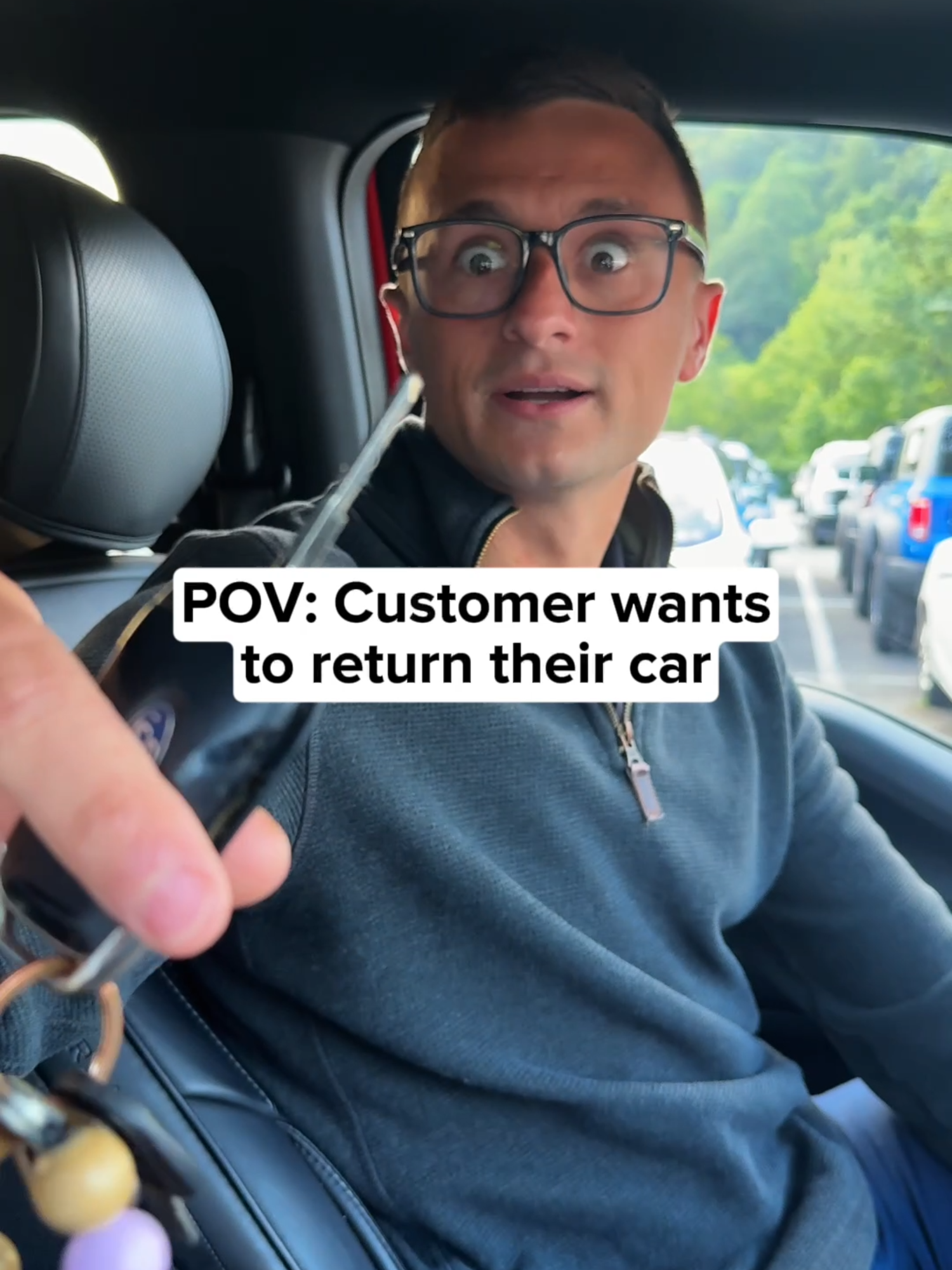 If this guy comes to return a car are you helping him?😂#cardealership #carsales #carsalesman