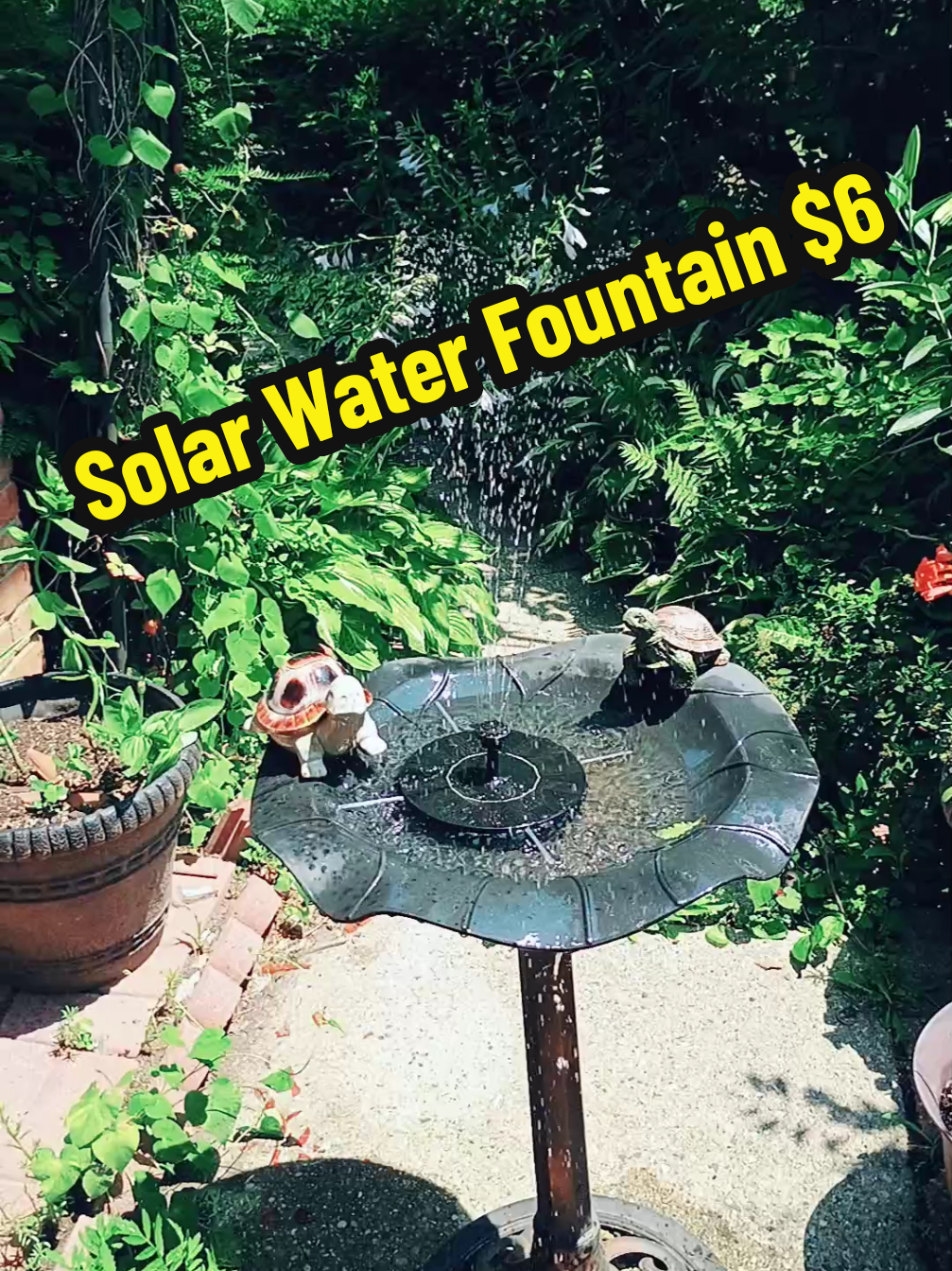 This solar fountain is the perfect way to bring life and movement to any outdoor space—just place it in any container of water, set it in direct sunlight, and watch as it absorbs solar energy and instantly transforms your bucket or birdbath into a beautiful, flowing solar fountain. No batteries or wiring required—this eco-friendly option is completely powered by the sun. With multiple interchangeable nozzles included, you can customize the water spout style to suit your garden, patio, or yard. It’s an ideal piece for patio decoration, summer decoration, and enhancing your outdoor decoration setup with a relaxing, natural touch. The compact design makes it easy to set up anywhere there's water and sunlight. With this solar fountain, your outdoor space will feel more vibrant, peaceful, and alive. #SolarFountain #Solar #PatioDecoration #OutdoorDecoration #Fountain #SolarDecoration #SummerDecoration #OutdoorDecor #dealsforyoudays 