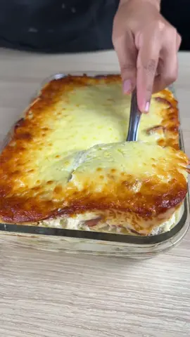 Quando faço esse gratinado aqui em casa, não sobra nada.