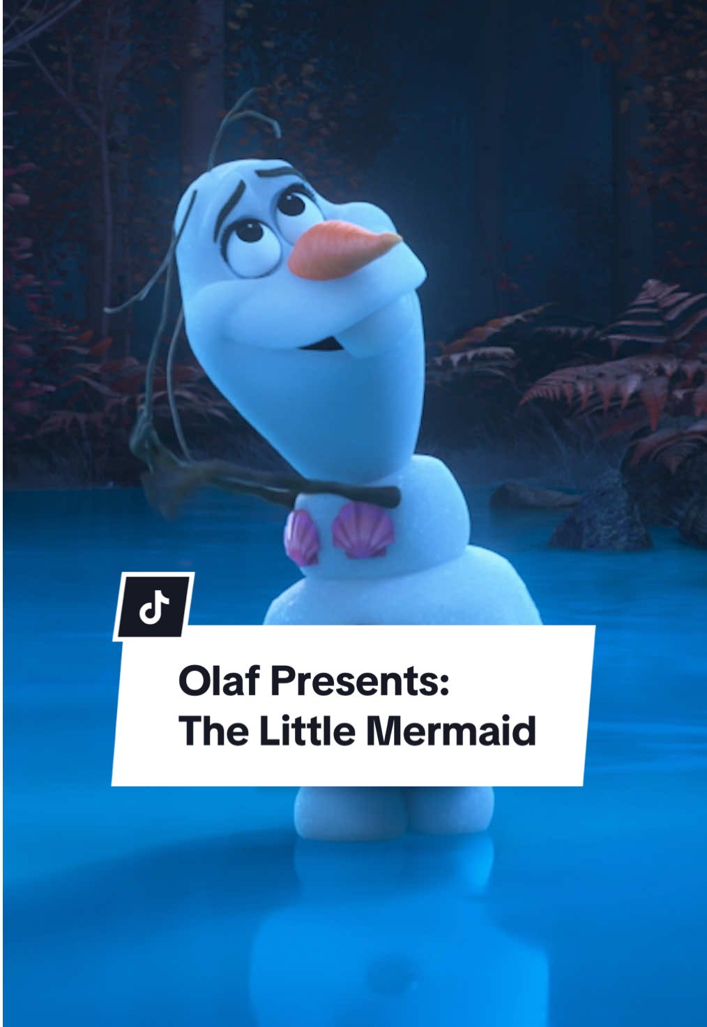 10/10 mermaid performance by Olaf 👏 Stream Olaf Presents on @Disney+ 