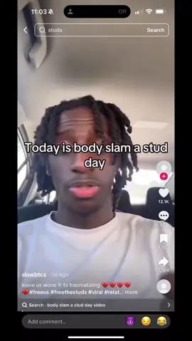 Slam.. WHO? Come correct young man. #studsoftiktok #studsoftiktok🌈 #houstontx 