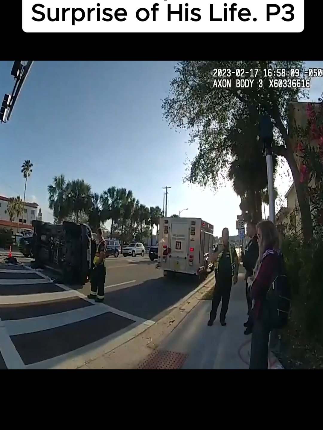 Veteran Cop Gets The Surprise of His Life #fyp #usa #cam #situation #bodycam #criminal #cops #police