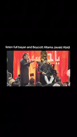 Allama javaid abidi bayan about namaz# Boycott Allama Javaid Abidi# muharram2025#Al Raza Foundation Manchester 