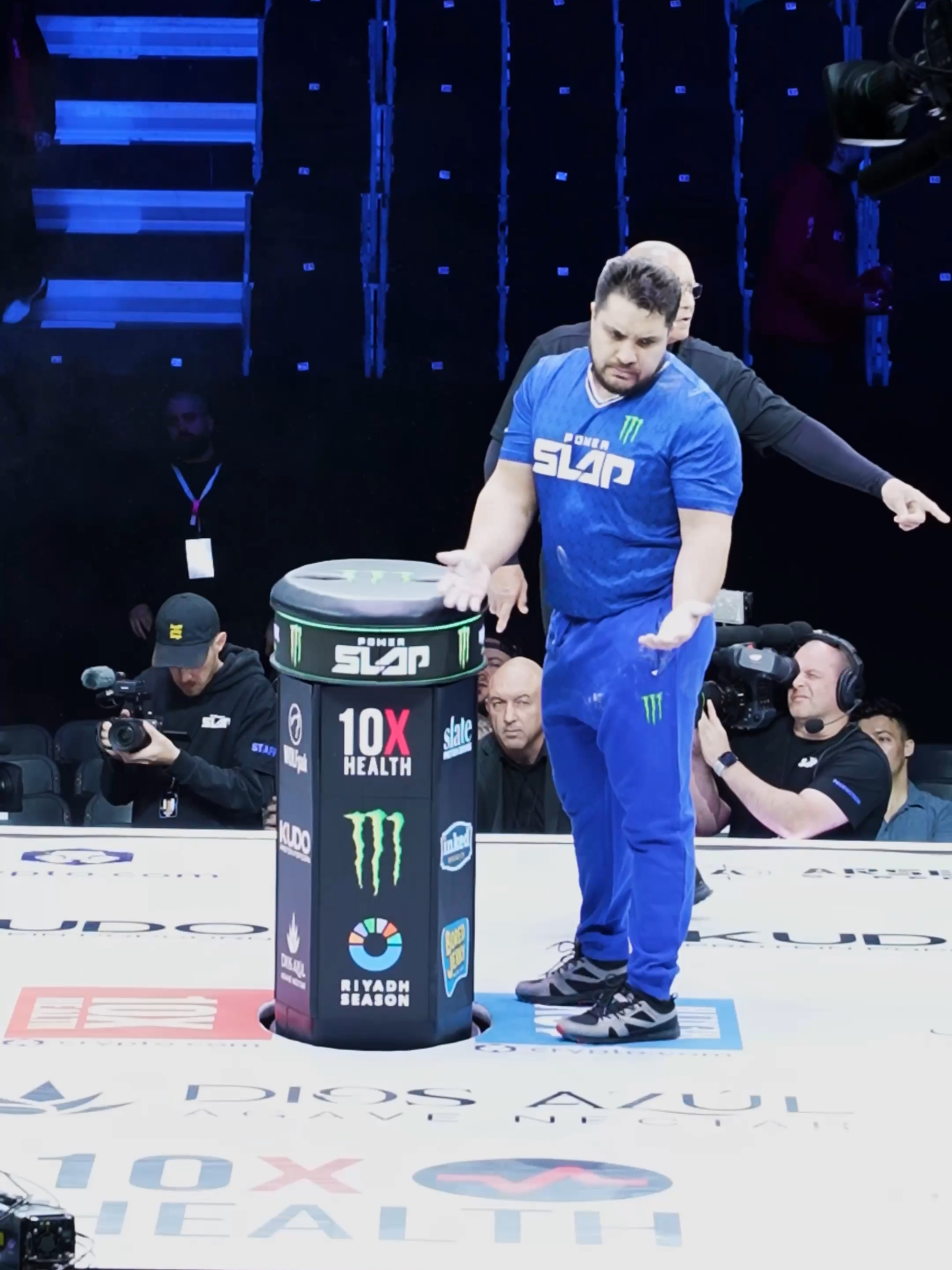 Hit 'em with the shrug 🤷 @zakir_naimanbaev returns ready again to add another KO to his list at #PowerSlap14 🇰🇿 [ $VET #PowerSlap14 | Friday July 18th | XULA Convocation Center | Live on YouTube | Tix Available in Bio 🎟️ ]