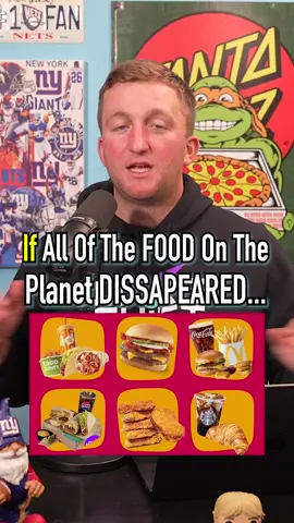 What Five Foods Would You Keep For The Planet?! #fyp #food #choice #funny #meat #chicken 