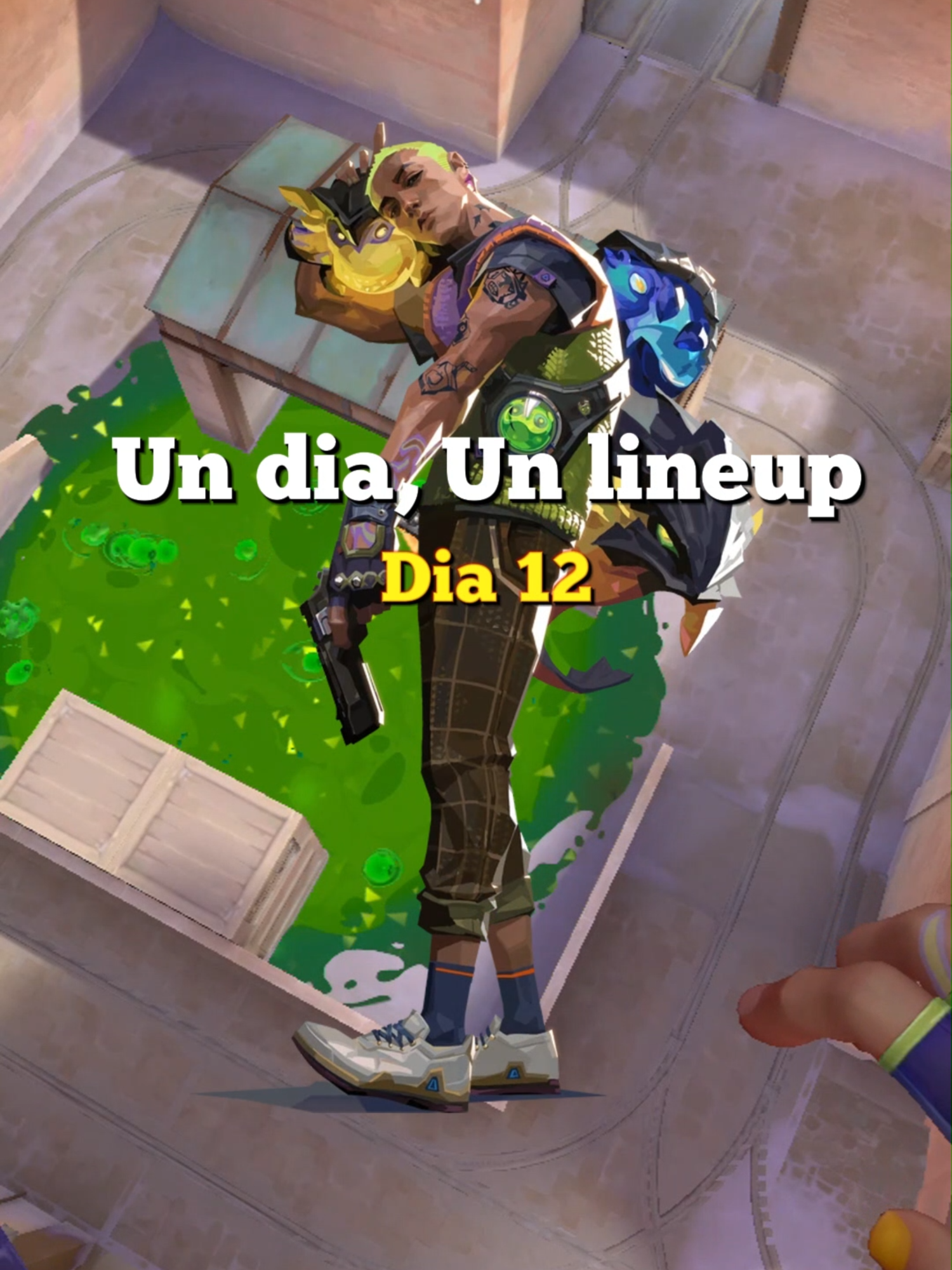 Un día, un lineup – Día 12: Gekko en Corrode 🦎⚙️ El Carnalito limpiando ángulos como si hubiera nacido ahí. Setup nuevo para mapa nuevo. One day, one lineup – Day 12: Gekko on Corrode 🦎⚙️ Carnalito clearing angles like he owns the place. New setup for the new map. 📥 Únete al Discord / Join the Discord, link en el perfil / in bio. #Valorant #GekkoLineup #CorrodeValorant #UnDíaUnLineup #OneDayOneLineup #LeitReyCalabaza