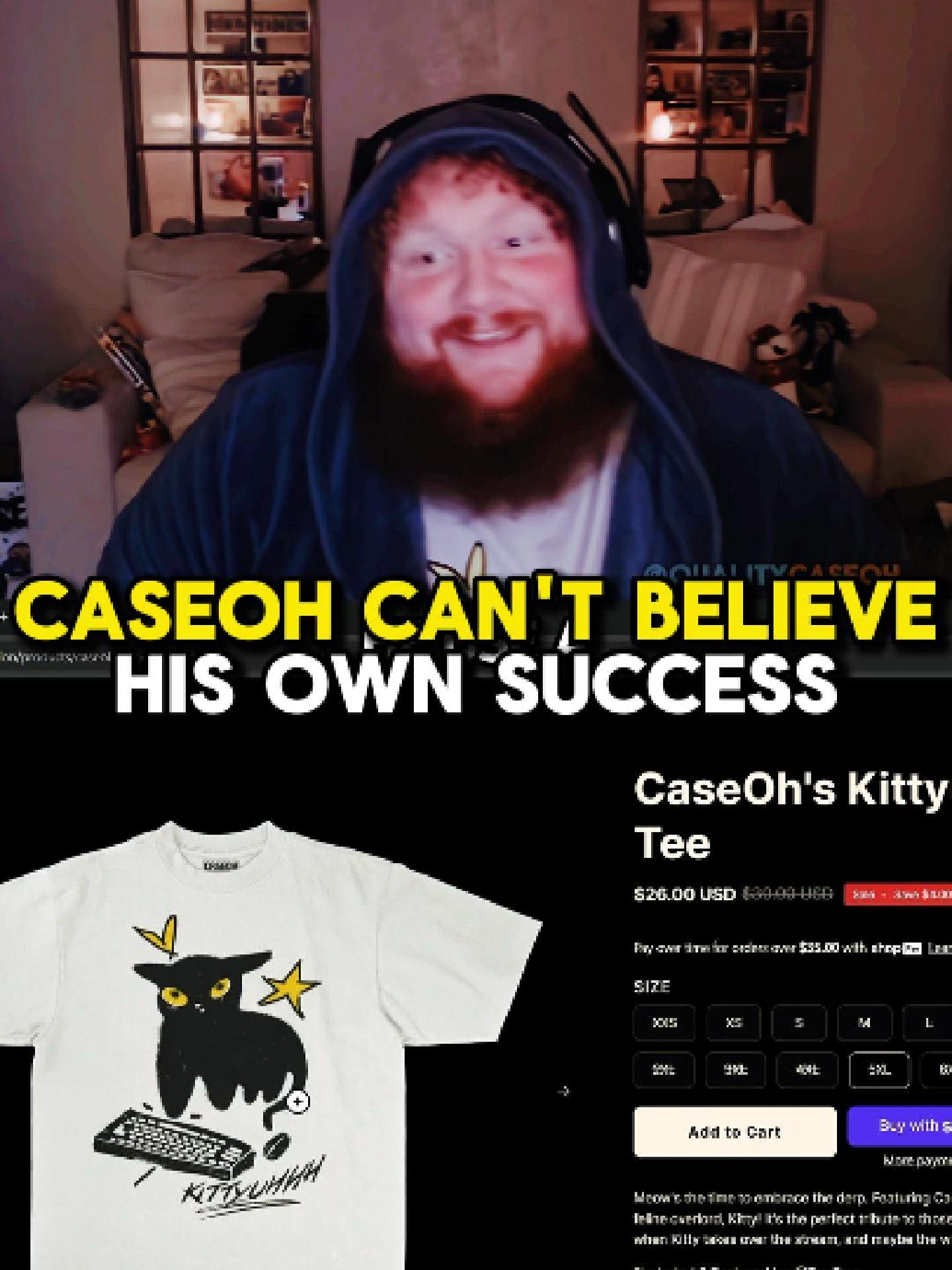 The people are hungry for that Kitty merch. #caseoh #caseohgames #caseohclips #funnycaseohmoments #funnycaseohclips
