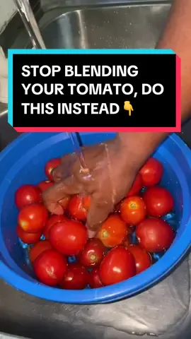 #creatorsearchinsights  STOP BLENDING YOUR TOMATO,DO THIS INSTEAD! How do you preserve your fresh tomato? #KitchenHacks #BeginnerCookingTips #foodtiktok #freshtomatoes #foodpreservation 