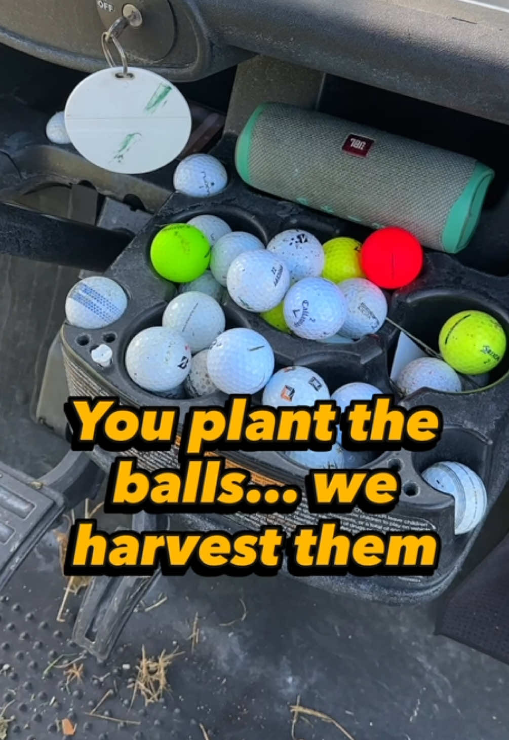 You plant (lose) the balls… we harvest them 🌾 Shoutout to every slice and snap hook out there — we appreciate your donations🫡 #ezepar #golfhumor #golftok #golfreels #golfmemes #weekendgolfers #golflife #foundgolfballs #golfaddicts #funnygolf #golfcartlife #lostgolfballs #golfstruggle #golfrage #golfdrama 