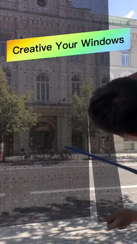 Windows transparent #windows display#creative display