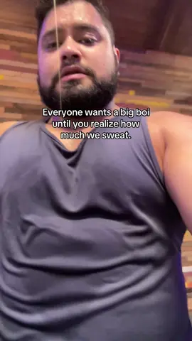 Sweaty sweaty boi 