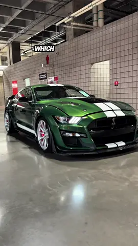 Shelby American GT500KR in Eruption Green #tiktokautocampaign #cartok 
