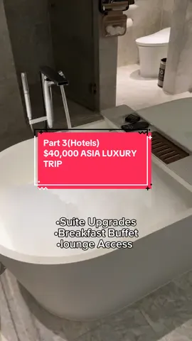 PART 3(Hotels): $40K LUXURY ASIA TRIP (PAID $0!) 💰 Cash Price: $12,000 🎫 HOW? Points + Miles + Credit Card Hacks!  ✅  FREE Suite Upgrade ✅  Free Breakfast + Lounge Access  💳 $0 Out of Pocket (Thanks, Hotel credit cards!)