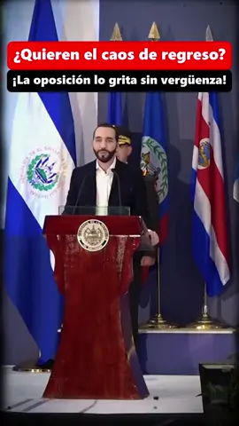 Volver a nuestro oscuro pasado es lo único que quiere la oposición. 🤷🏻‍♂️ #ss #nayibbukele #elsalvador #oposicion #sivar #sv 