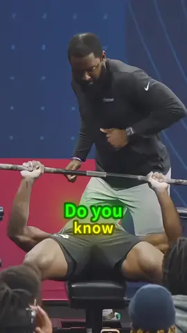 Do you know who is the king of the bench press at #NFL combine? #football #benchpress #nflhistory 