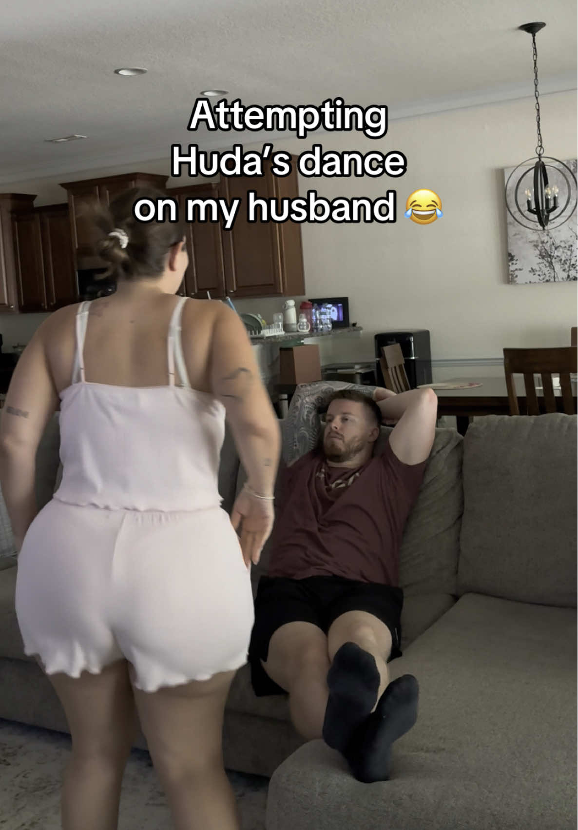 This didn’t go as planned 😂😂😂😂😂😂 Also my son started crying because he got scared 😭😭😭 #marriagehumor#marriagegoals#LoveIsland#loveislandusa#couplecomedy#trending#reaction  