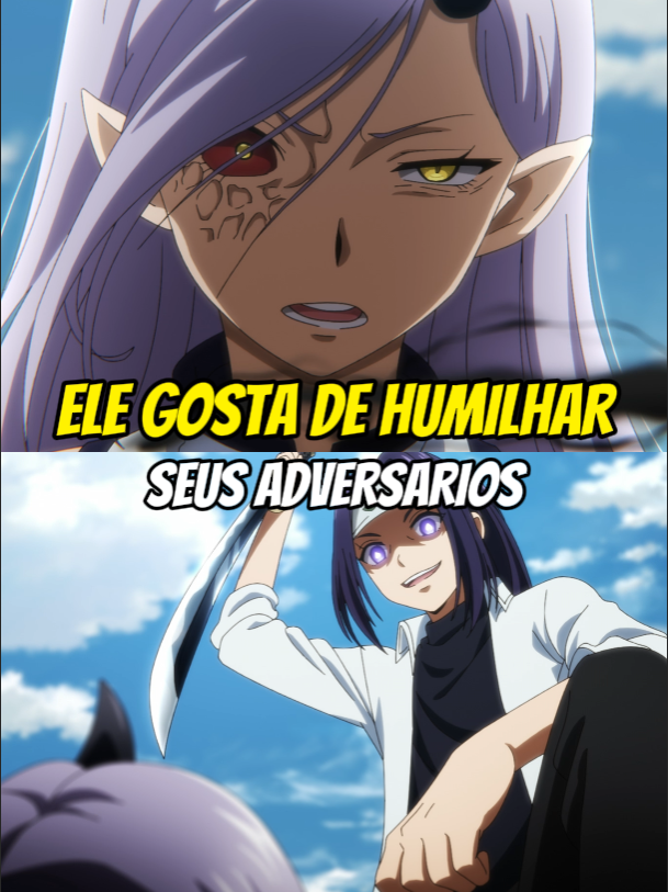 Ele gosta de humilhar seus adversarios! 😱 #anime #otaku #peachboyriverside