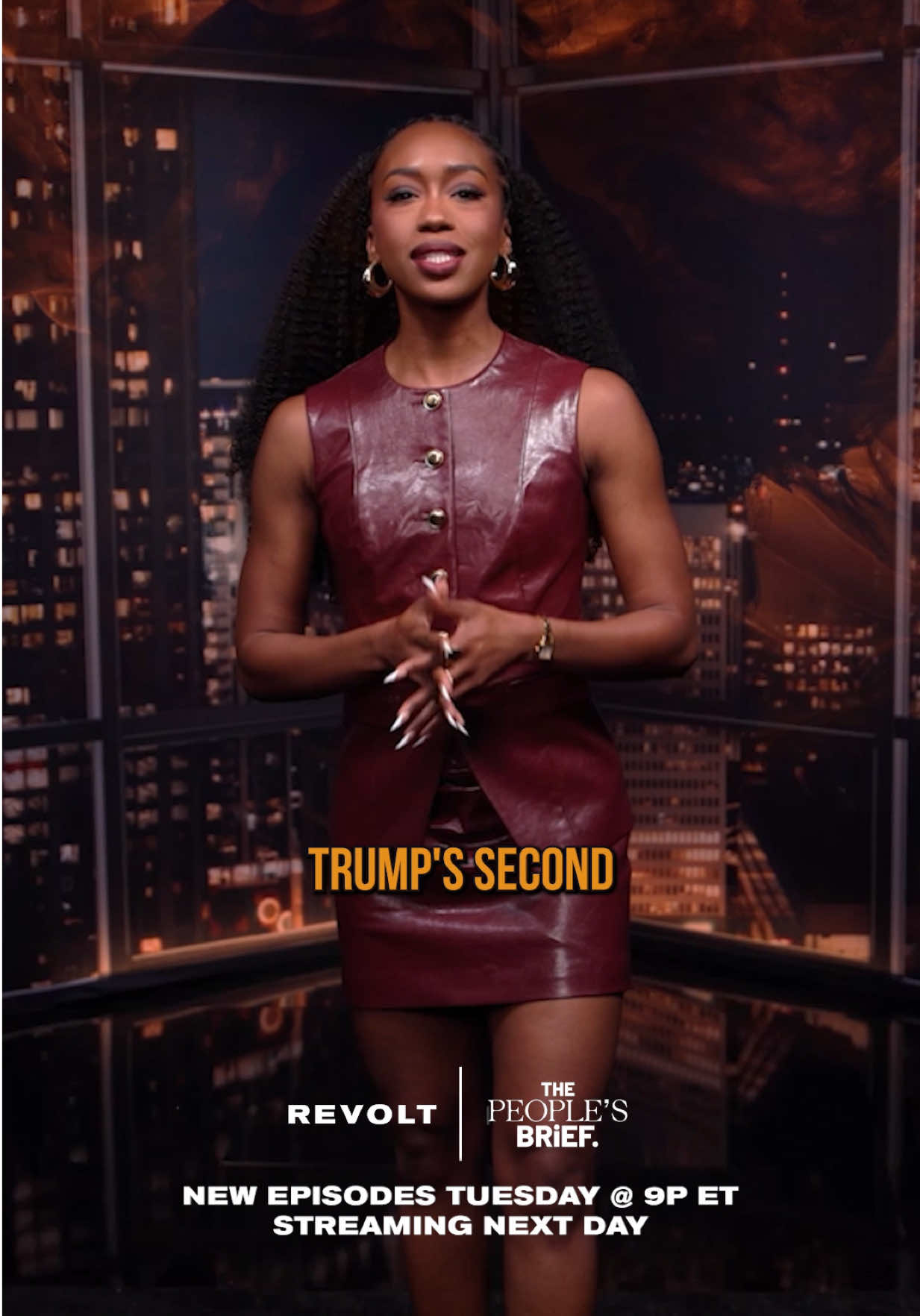 America is on fire and folks are done staying quiet 🗣️🗣️ Host @Lynae Vanee unpacks the chaos unraveling across America in the wake of Trump’s second term. Catch #ThePeoplesBrief on REVOLT 📲💻