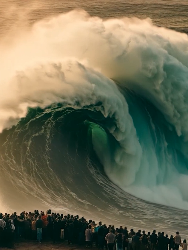 ⚠️ O grande espetáculo das maiores ondas do Planeta 🌊🌊... #nazareportugal #nazarewaves #onda #bigwaves #bigwavesnazarenotiktok #waves #nazare #surf 