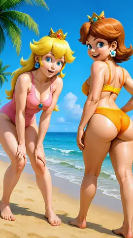 #princesspeach #princessdaisy #supermario #nintendo 