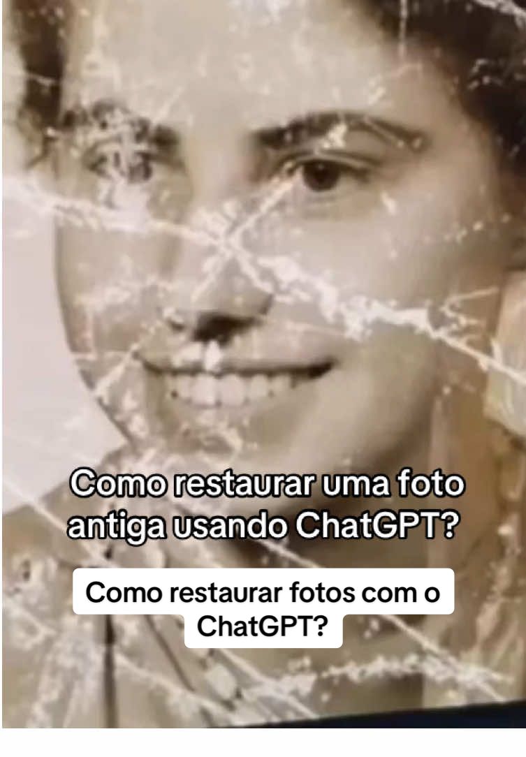 Respondendo a @lindi batista nesse vídeo eu vou ensinar a vocês como restaurar uma foto antiga que esteja danificada ou velha usando o próprio ChatGPT com essa dica suas fotos antigas de familiares podem ser restauradas em minutos pela inteligência artificial do ChatGPT 4 ##ia##chatgpt##inteligenciaartificial