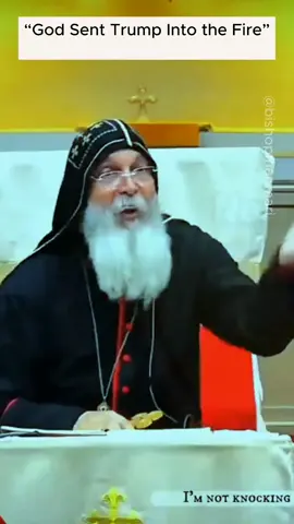 God sent trump into the fire  by Bishop speech #trumppeace #trumpceasefire #bishopvoice #americanpower #christiantiktok #faithandpeace #trump2025🇺🇸 #middleeasttruth 